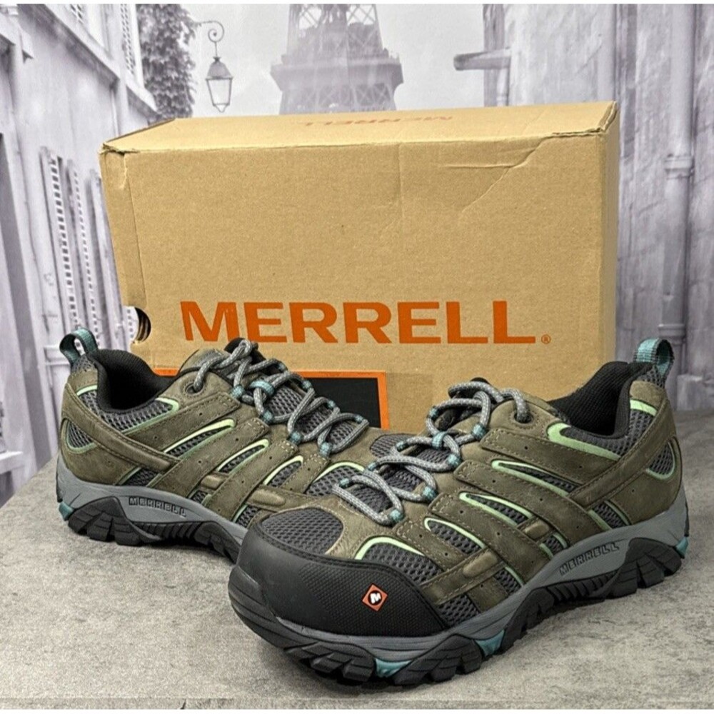 Merrell Moab Vertex Vent CT Work Shoes Size 10 Composite Toe EH